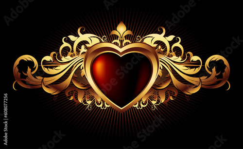 heart frame, this illustration may be useful as designer work