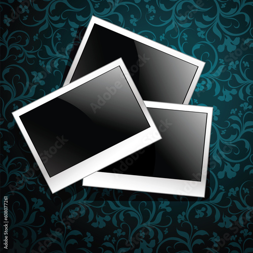 photo frames, this illustration may be useful as designer work