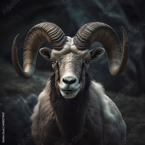 Ram portrait