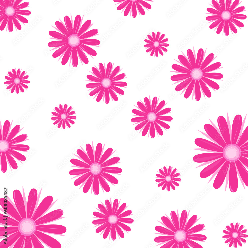 illustration of retro floral background on white background illustration of retro floral background on white background