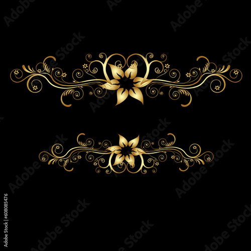 illustration of abstract classical vector background