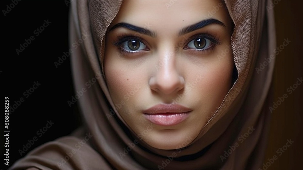 Muslim girl. Generate Ai Muslim girl. Generate Ai