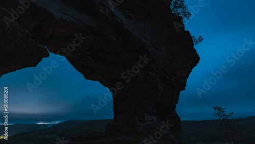 The vogues Alsace timelapse Rock formation photo