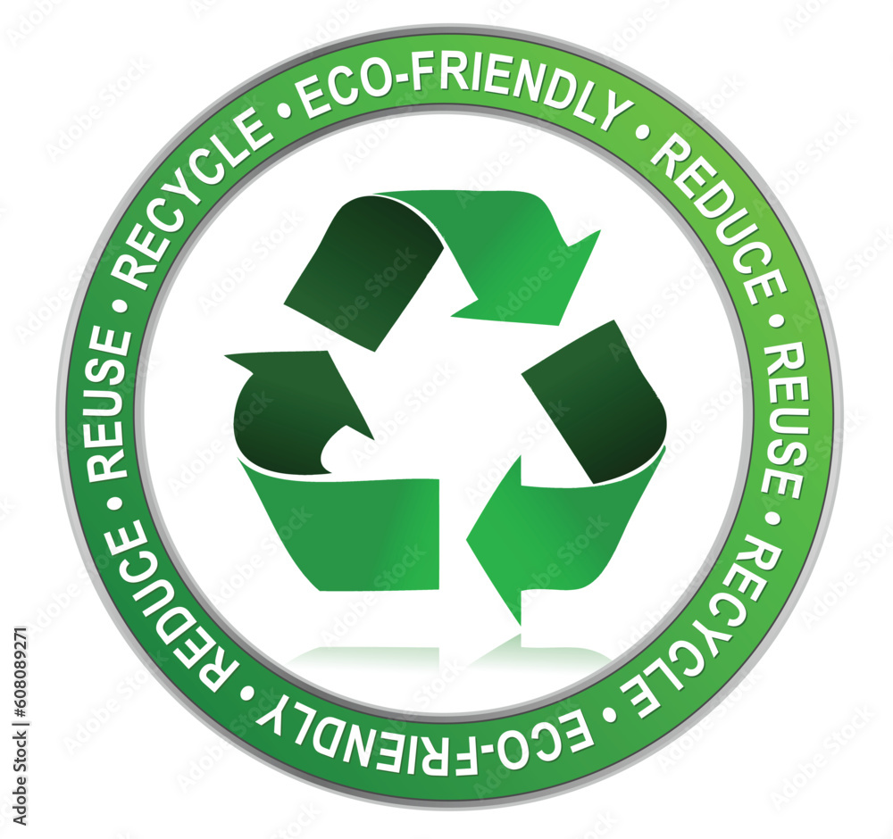 Protect the World from pollution recycle sticker. Protect the World from pollution recycle sticker.
