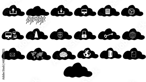 icons for Cloud service