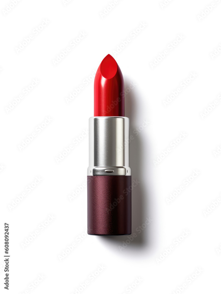 Red lipstick isolated on white background Red lipstick isolated on white background