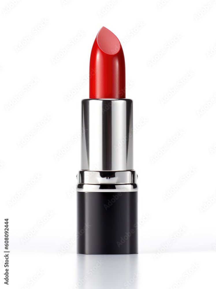 Red lipstick isolated on white background Red lipstick isolated on white background