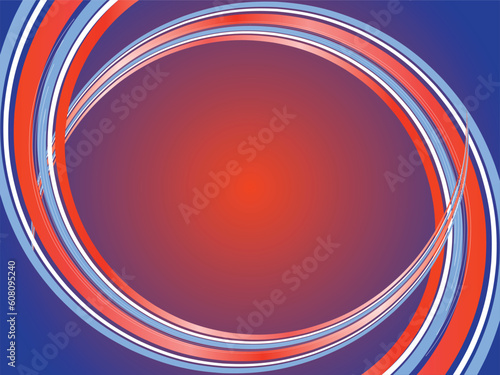 vector eps10 illustration of abstract colorful lines