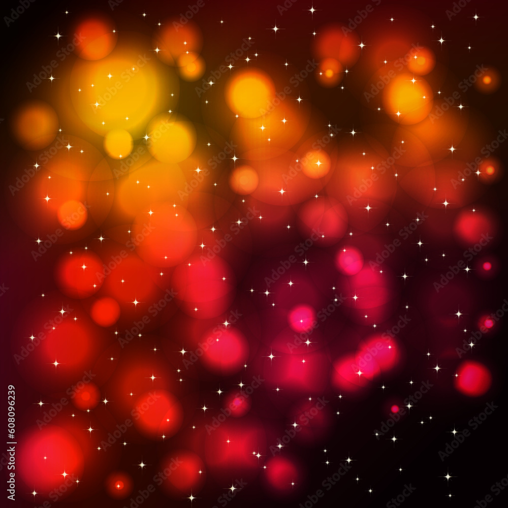 Eps glowing Christmas light background Illustration for your design.