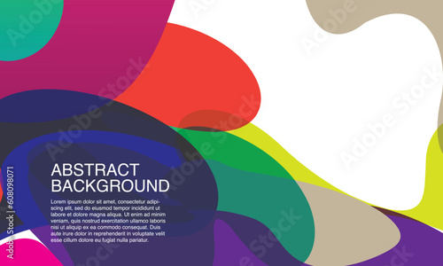 Abstract liquid shape. Fluid geometric design. Isolated gradient waves with geometric lines pattern. Vector eps 10