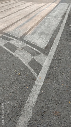 road with lines