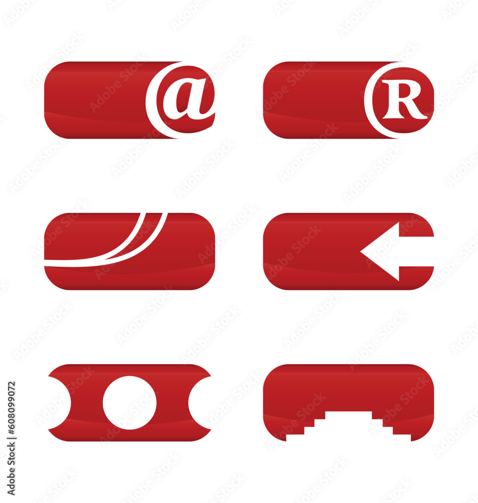 Illustration set of web elements for design - vector Illustration set of web elements for design - vector
