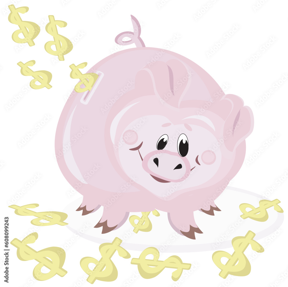 Fototapeta premium Piggy bank