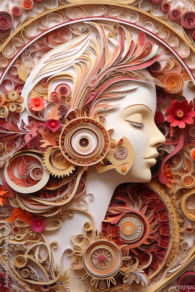 Woman face Woman face