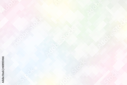 Abstract Polygon Rainbow Color Texture Image