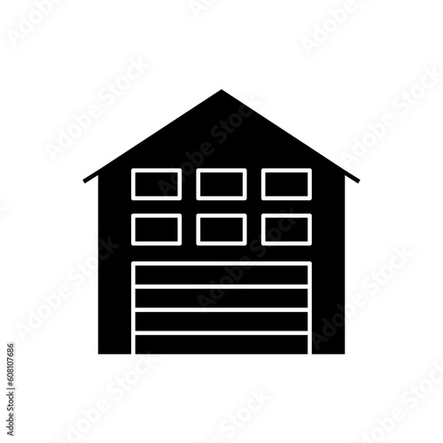 Storage icon vector. Factory illustration sign. depot symbol. storehouse logo.