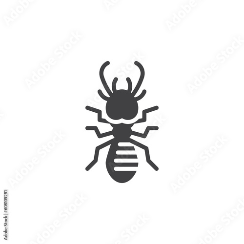 Termite insect vector icon