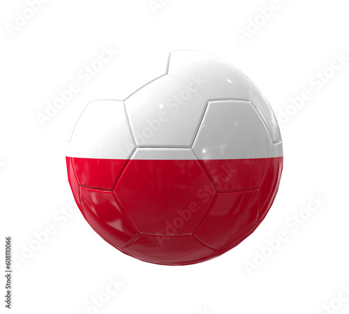 Football Poland Flag
