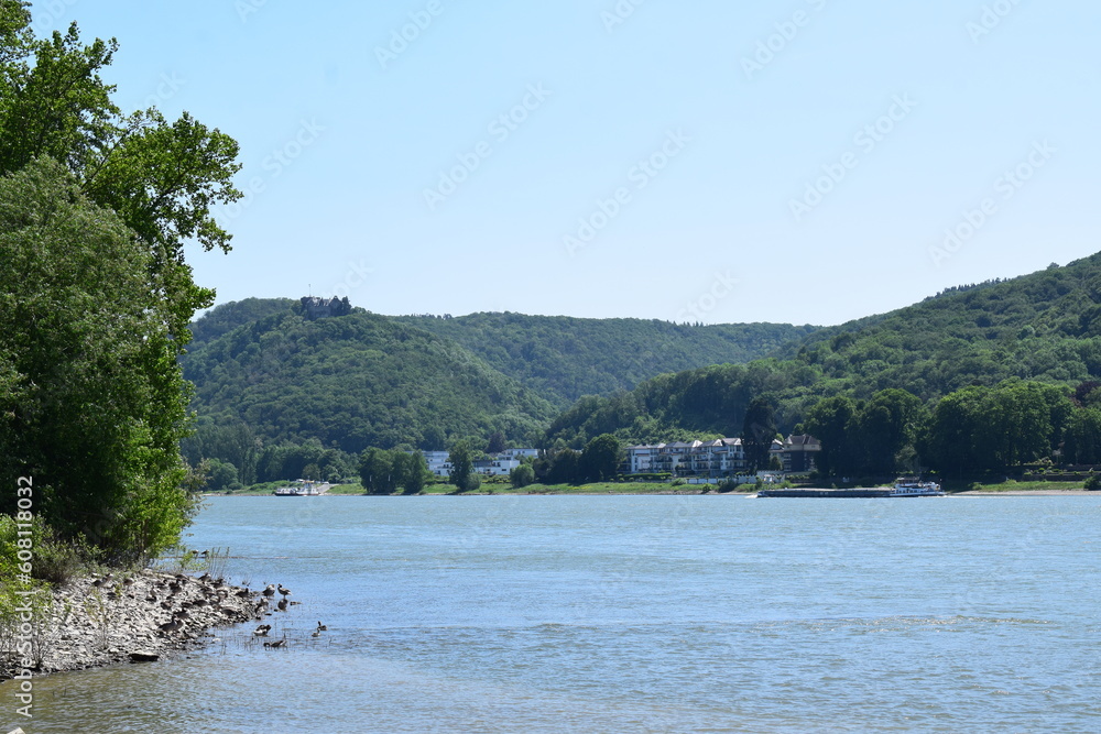 Bad Breisig at the Rhine