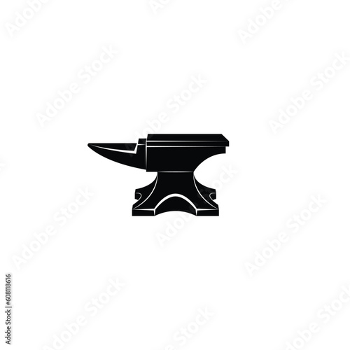 Anvil icon isolated vector graphics