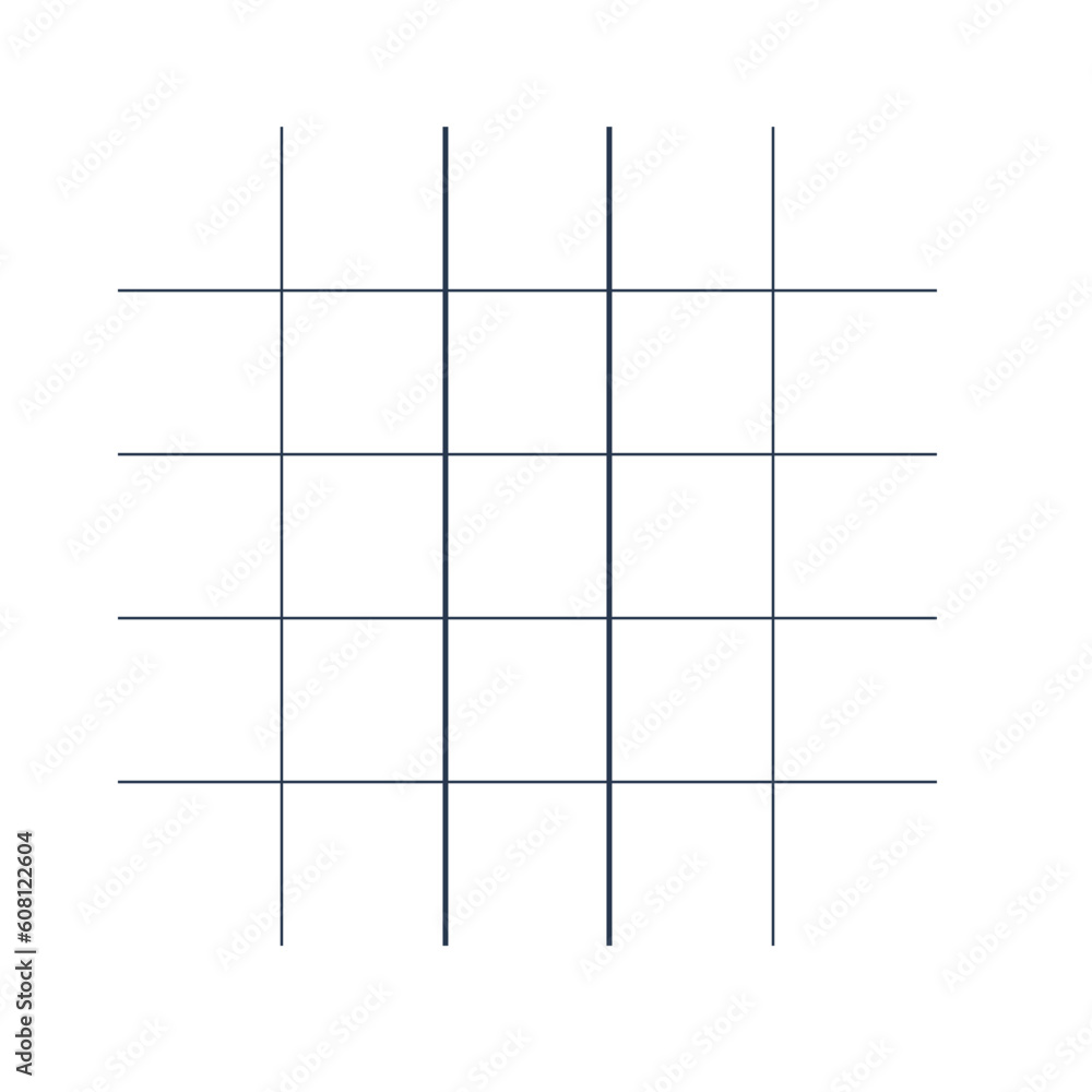 Minimalist Grid Line Element Minimalist Grid Line Element