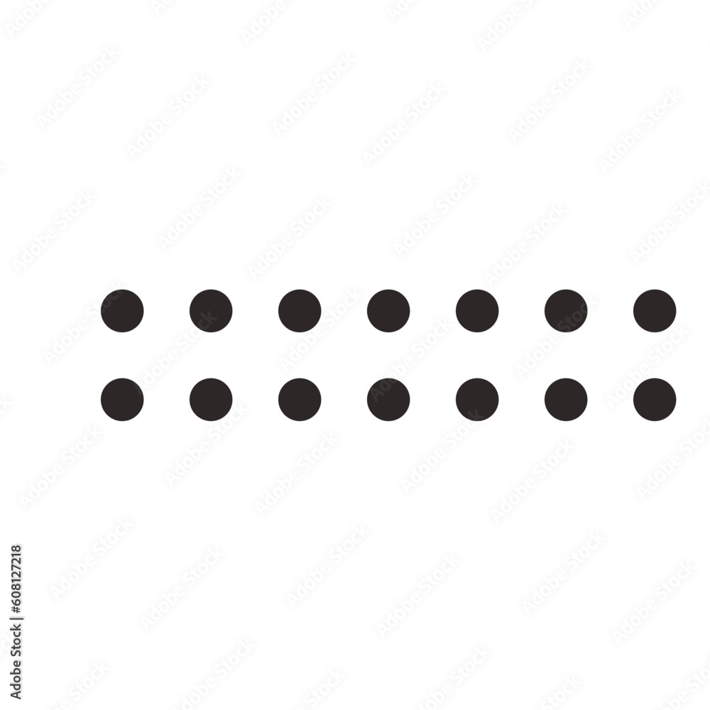 Fototapeta premium Rectangle Geometric Dots