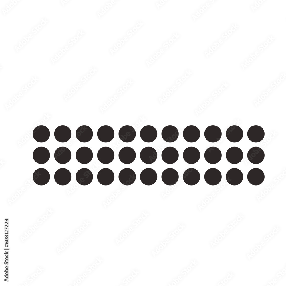 Rectangle Geometric Dots Rectangle Geometric Dots