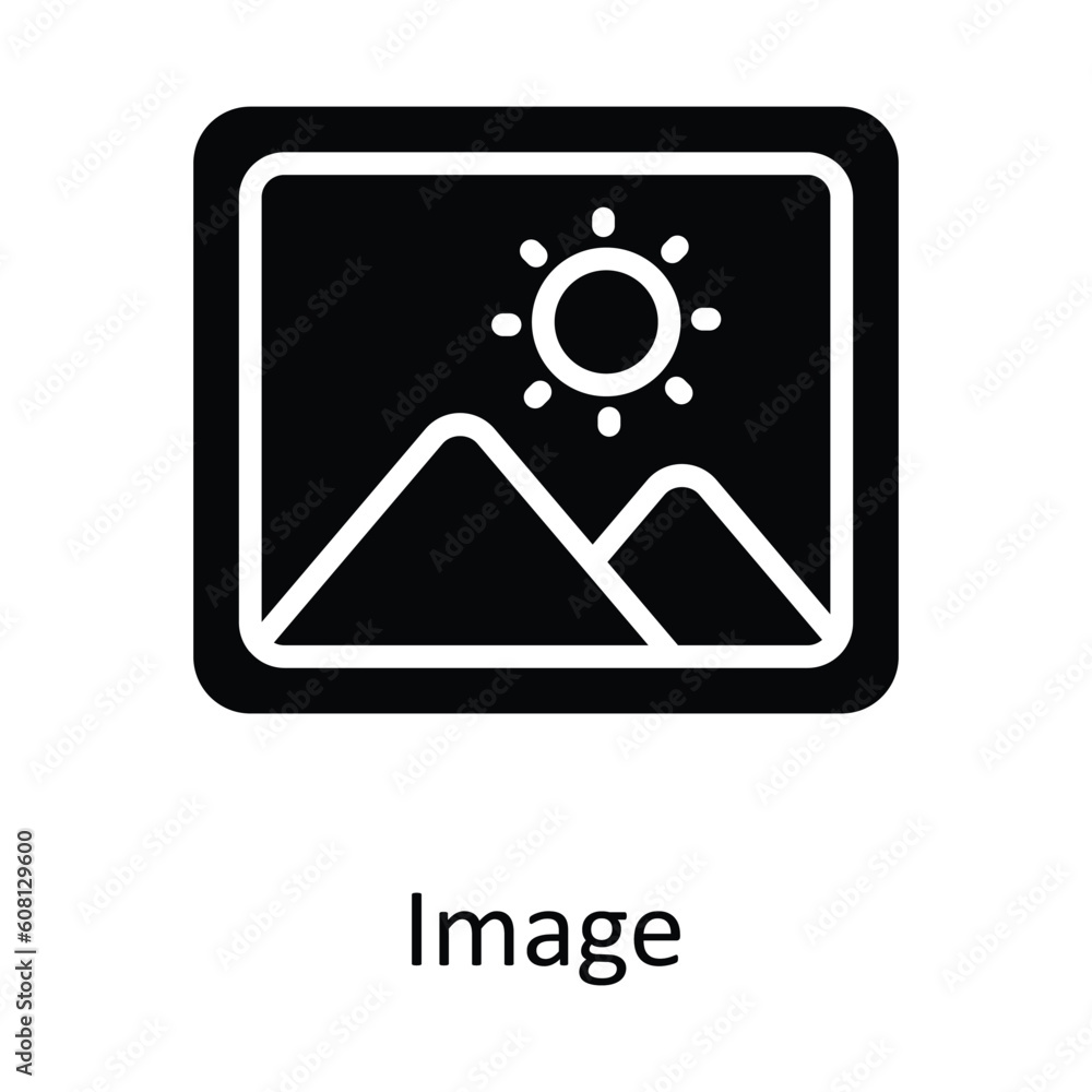 Image Vector Solid Icon Design illustration. User interface Symbol on White background EPS 10 File Image Vector Solid Icon Design illustration. User interface Symbol on White background EPS 10 File