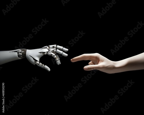 artificially intelligent robots by michelangelo