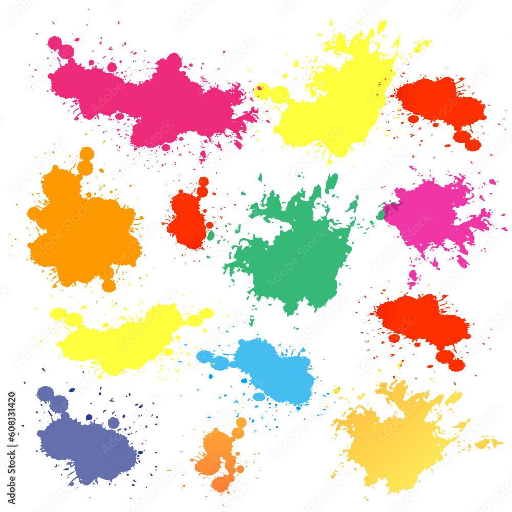 Bright watercolor stains,Abstract artistic watercolor splash background