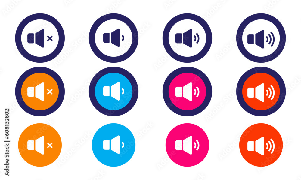 Speaker voice vector icon for app and web. vector illustration. Speaker voice vector icon for app and web. vector illustration.
