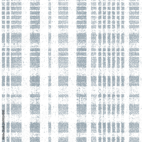 Plaid. Grunge Background with Stripes. Abstract Texture with Horizontal and Vertical Strokes. Scribbled Grunge Motif for Wallpaper, Print, Cotton. Scottish Ornament. Vector Texture.