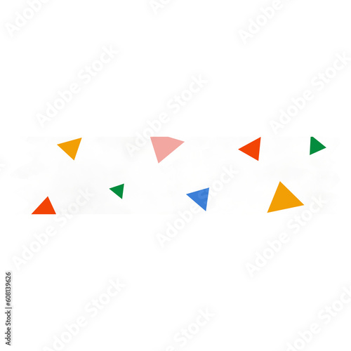 Colorful Triangle Washi Tape