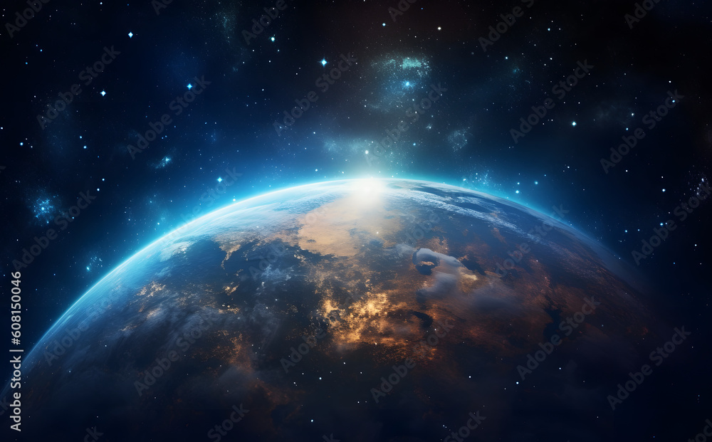 Obraz premium earth in space