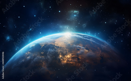 earth in space © Hachem