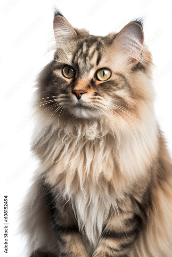 Cat isolated on white Cat isolated on white