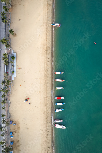 Aerial view of Central Pattaya beach in Chonburi, Thailand © pierrick