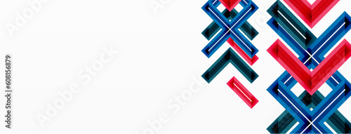 Cross line background minimal geometric template. Design for wallpaper, banner, background, landing page, wall art, invitation, prints, posters