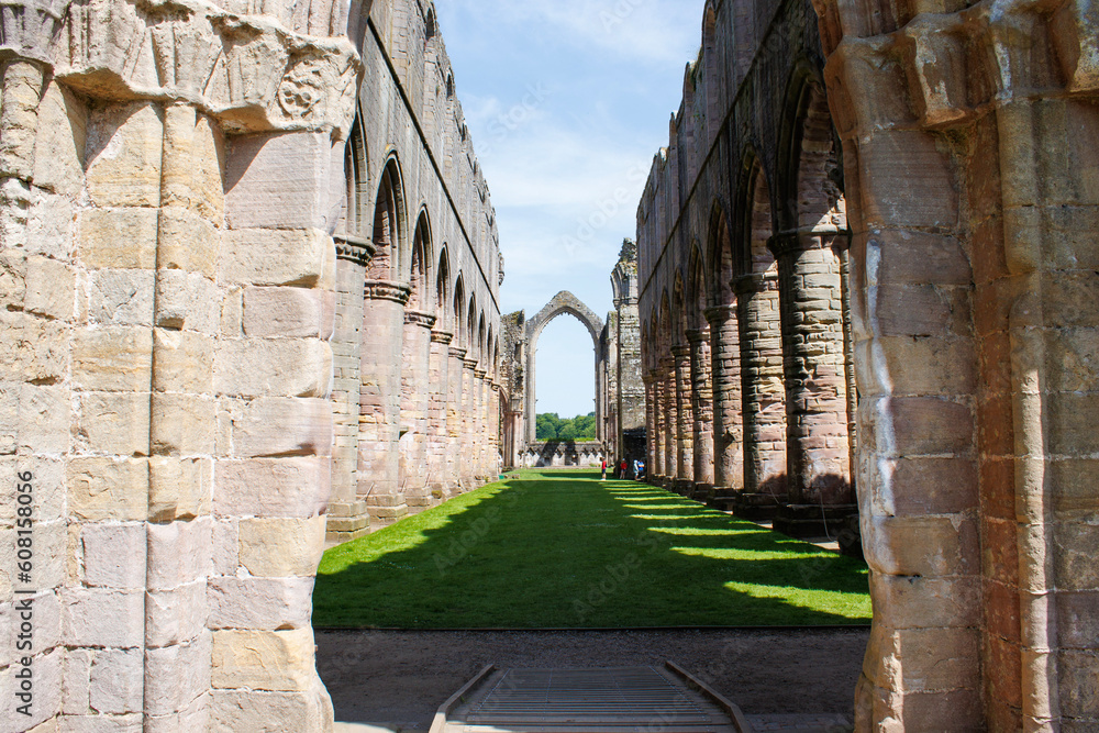 old, stone, abbey, bolton, uk, ruin, old, uk, stone, grass, worship, church, christian