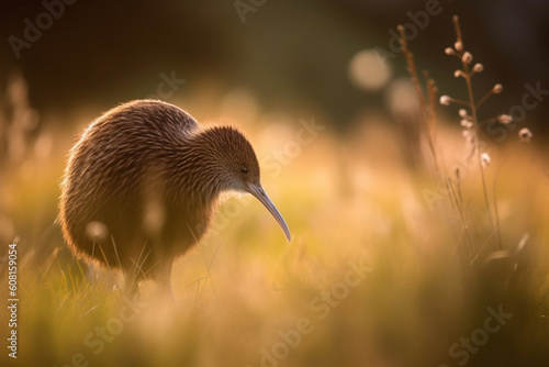 Generative AI.
a kiwi bird in the meadow