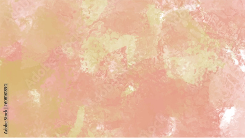 Abstract earth tone watercolor background.Hand painted watercolor. vector