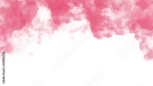Abstract pink watercolor background.Hand painted watercolor. vector
