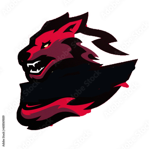 wolf head mascot