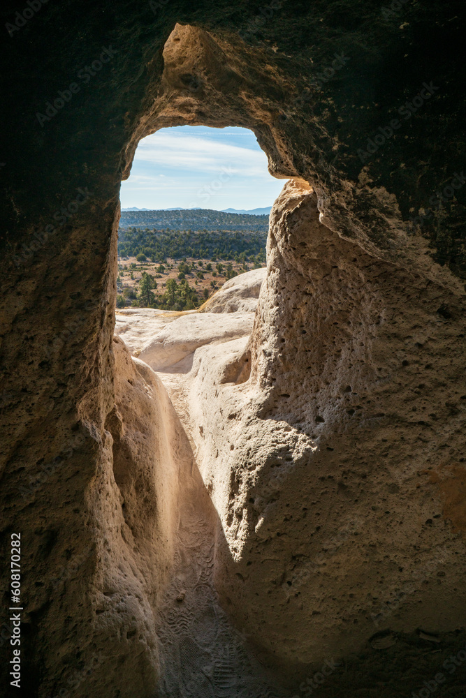 Cave Dwelling at Bandelier National Monument in New Mexico