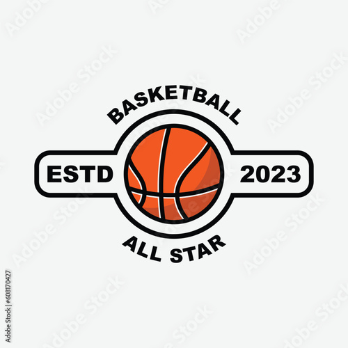 Basketball logo vector design template © acilliaeggi