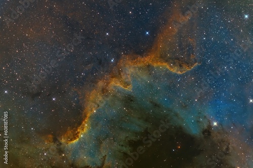 Il muro del Cigno, Nebulosa NGC7000
