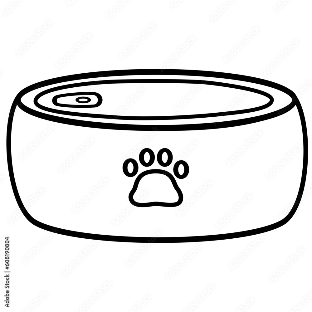 outline canned food, cat food, animal food, meat flavors outline canned food, cat food, animal food, meat flavors