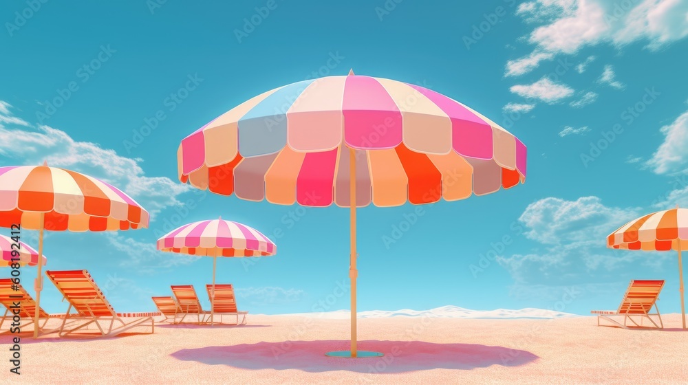 Summer concept of minimal fashion in bright and soft colors. Summer concept of minimal fashion in bright and soft colors.