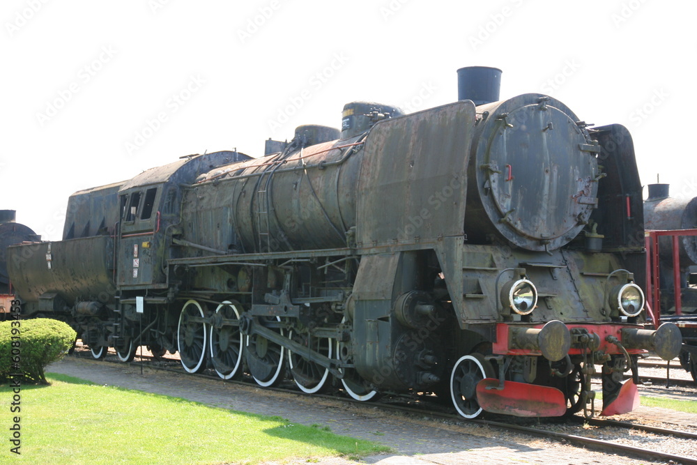 Obraz premium old steam train