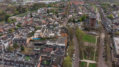 A Top View of the Town of Oisterwijk in the Netherlands